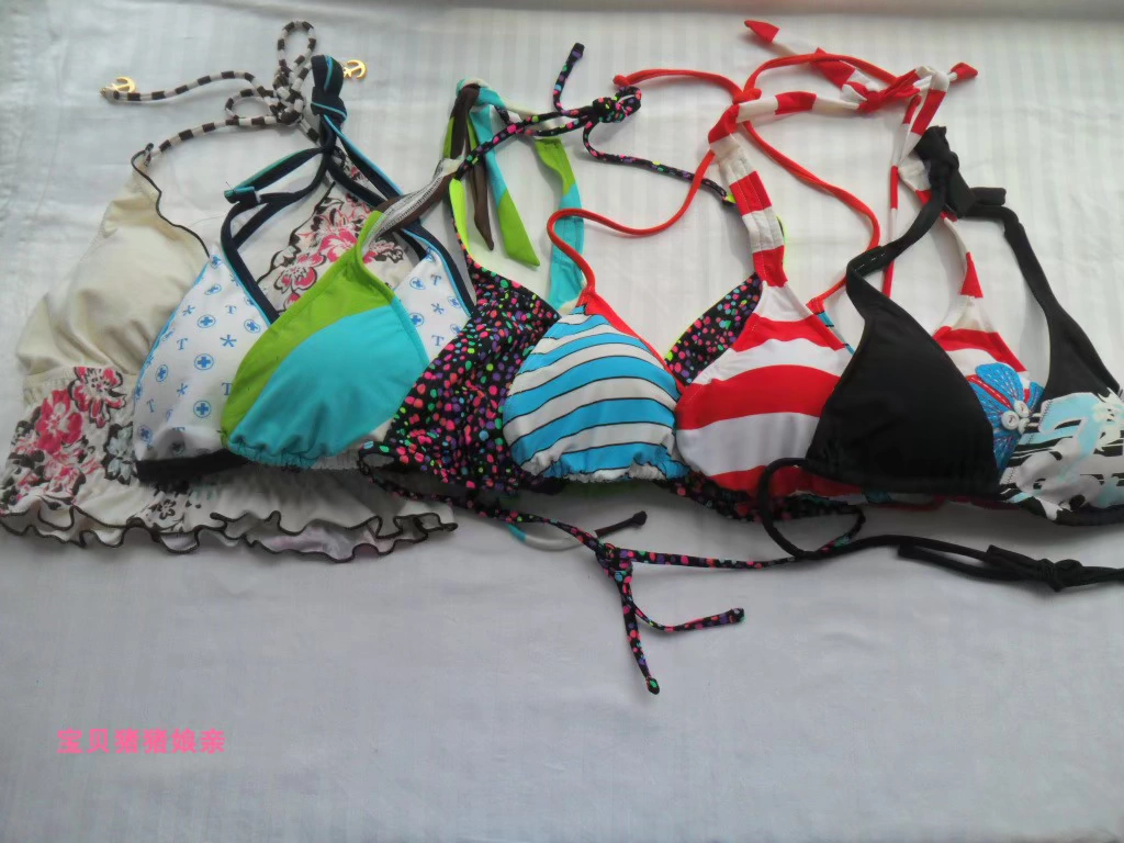 Cung cấp đặc biệt chất lượng tốt ban đầu áo tắm nữ một mảnh bikini một mảnh trên cùng chia hai dây áo tắm kích thước nhỏ kỳ nghỉ mùa xuân nóng - Bikinis