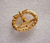 European Wind Van Reengraving Defense Force Navy U Boat Medal Deutsche undersea strike group Wolf Boat Long Golden Chest