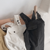 2020 Spring physical Super recommended Korean new male and female baby pants childrens loose strap pants