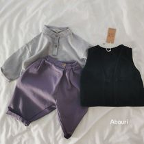 Strong Recommended Dress Style 2022 Chunhan Childrens Lean Design Twill Wash Water Cotton Men And Women Casual Wear Down Pants