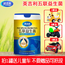 Ying Geely Five United Probiotic Active Probiotic Powder Conditioning Baby Gut Prebiota Medicinal Granules Import Strain