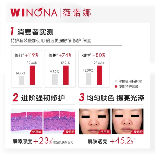 Комплект для чувствительной кожи, крем, молочко, увлажняющая эссенция