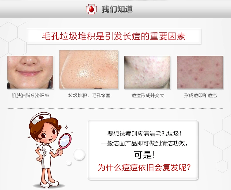 Mặt nạ làm sạch mụn Winona mặt nạ bùn 10g * 10 dầu sạch kiểm soát mụn trứng cá để trị mụn đầu đen làm dịu da - Mặt nạ