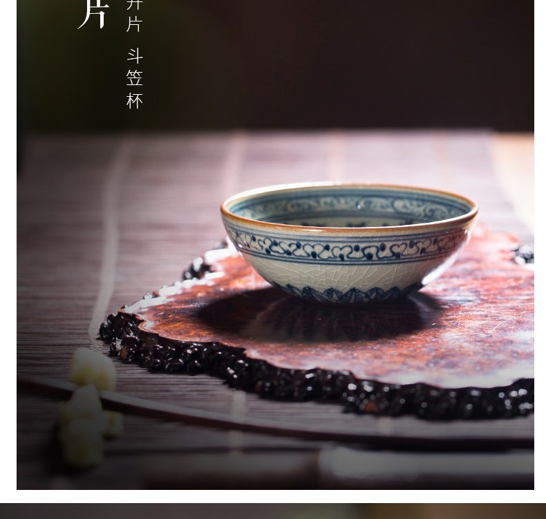 Open the slice owl up clay glaze hand - made porcelain maintain tea longfeng cup for cup master sample tea cup gift cup