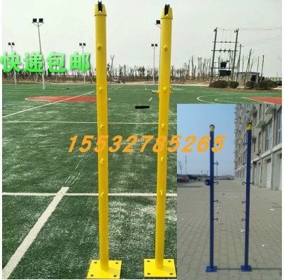 Fixed badminton column net frame standard badminton column badminton pole frame badminton net column