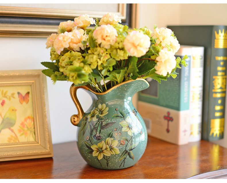 European ceramic household act the role ofing is tasted room decoration American TV ark, wine sitting room porch decoration furnishing articles