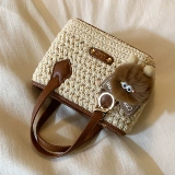 南风Chio2nd 浅溪织锦托 托特包包女2025超火手提编织包单肩斜挎小包