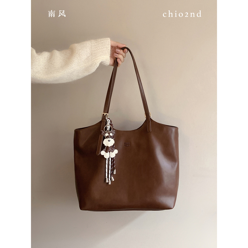 Nanfeng Chio2Nd Warm Tea Autumn Sun Tote Bag Women's Large Capacity Mom Bag Commuting Handbag Single Shoulder Large Bag Nanfeng Chio2Nd Warm Tea Autumn Sun Tote Bag Women's Large Capacity Mom Bag Commuting Handbag Single Shoulder Large Bag