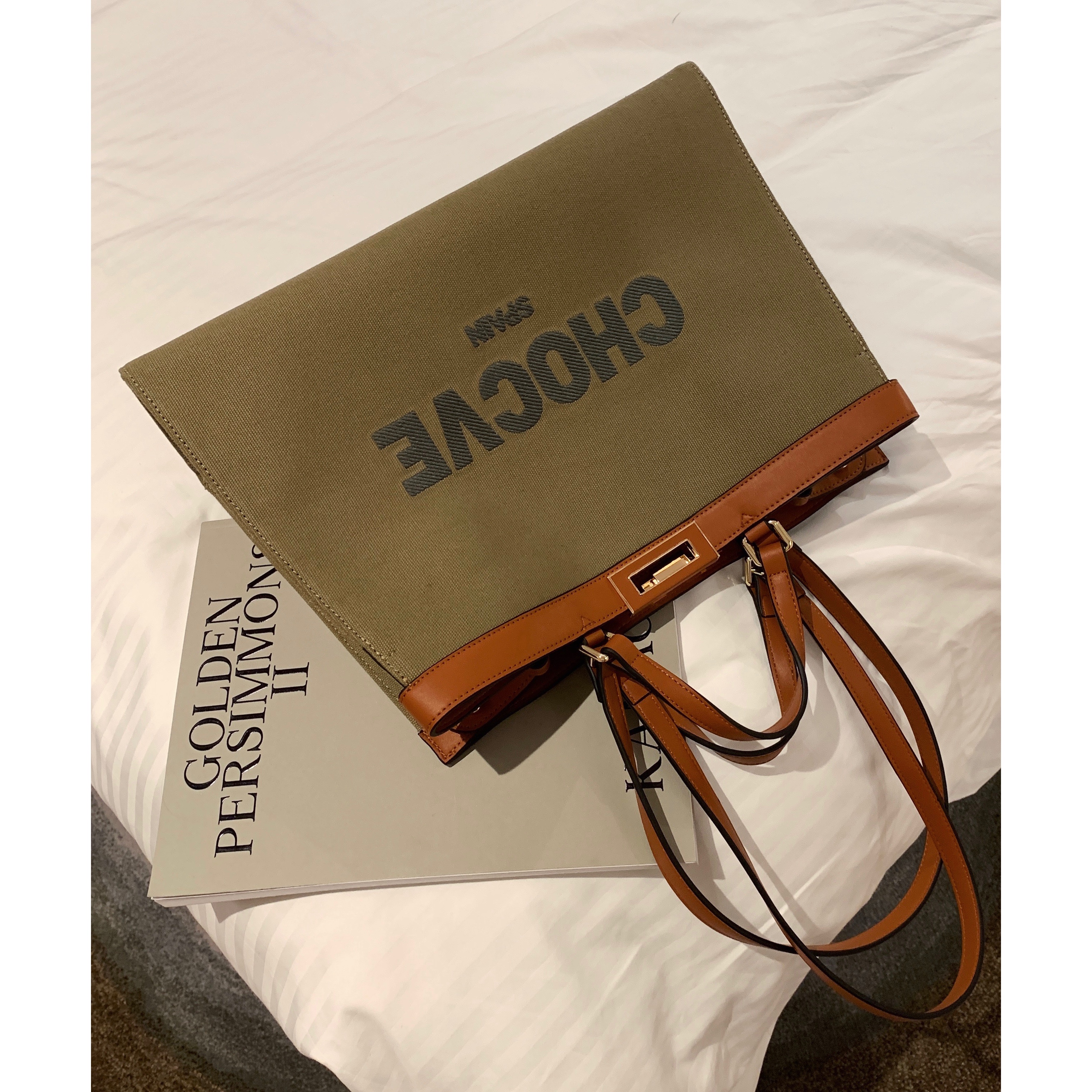 South wind CHOCVE series Spanish big bag 2021 new tide totter bag large capacity bag women's shoulder bag