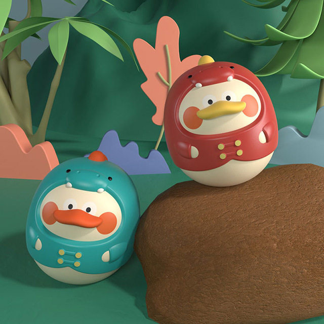 Big number music dinosaur No tumblle 0-2-year-old baby baby puzzle early teaching appeasement and coaxing the sleeping rattle climbing toy