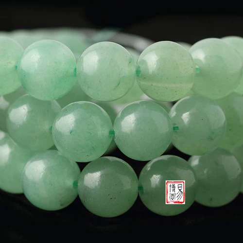 Натуральные бусины из нефрита, аксессуары, аксессуар, браслет из бусин