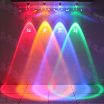 LED Crystal spotlight colorful color changing wall lamp downlight living room TV background wall light bar ktv decorative wall washer