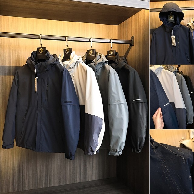 Windproof and waterproof! Thin velvet! Jacket