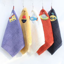 Diffuse towel Pure cotton water absorption does not lose hair Cotton childrens towel can be hung to wash the face household hand towel S23