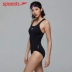 Đồ bơi nữ Speedo đồ bơi tam giác một mảnh đào tạo chuyên nghiệp che bụng thon gọn bảo thủ áo tắm mùa xuân mỏng Bộ đồ bơi One Piece