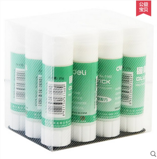 Able 7102 No Formaldehyde Solid Glue Stick Glue Office Stationery Solid Glue Stick Schoolwork Supplies Handmade Children