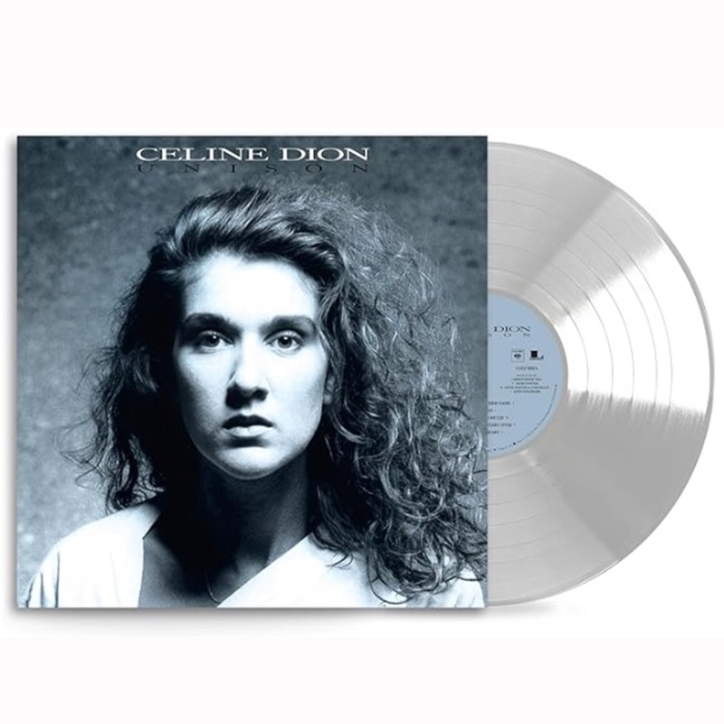 In Stock Celine Dion Unison 35Th Anniversary Lp Transparent Colored Vinyl