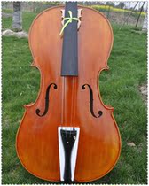 Fully handmade natural tiger skin pattern imported European handmade cello for professional examinations