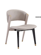 New dining chair other dining bag chair solid wood restaurant back chair villa seat hotel round table matching dining chair