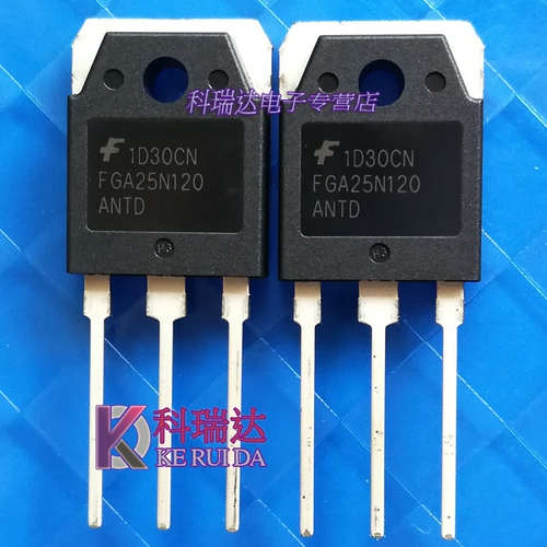 FGA25N120ANTD Импортированная разборка Электромагнитная плита мощная трубка 25A1200V Обычно используется эффект IGBT поля трубки
