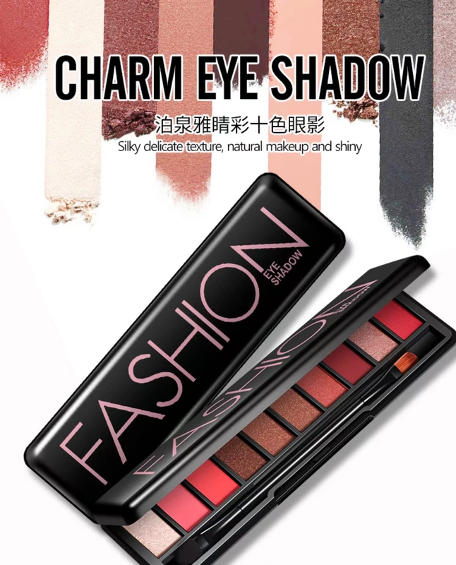 Phấn mắt dạng nước không thấm nước kết hợp với khay trang điểm dành cho người mới bắt đầu sử dụng mỹ phẩm phấn phủ trang điểm tự nhiên - Bộ trang điểm kem nền revlon