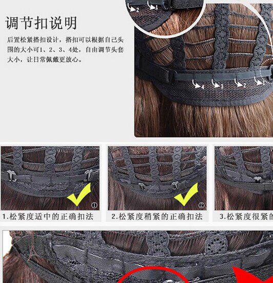 Perruque Les cheveux longs - Ref 2609492 Image 13