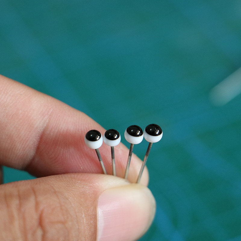 Hair root sprawls animal dolls Eye Everest Eye-eyed Artisanal DIY Crystal Glue