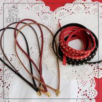 Wool felt poke poke music handmade diy jewelry tool accessories Rope velvet collar pendant Velvet rope accessories bag