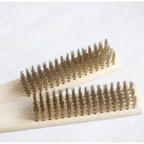 Twist torsion bar doll wire smooth hair brush wool felt uber hair comb twisted stick pine brush with cloth smooth hair