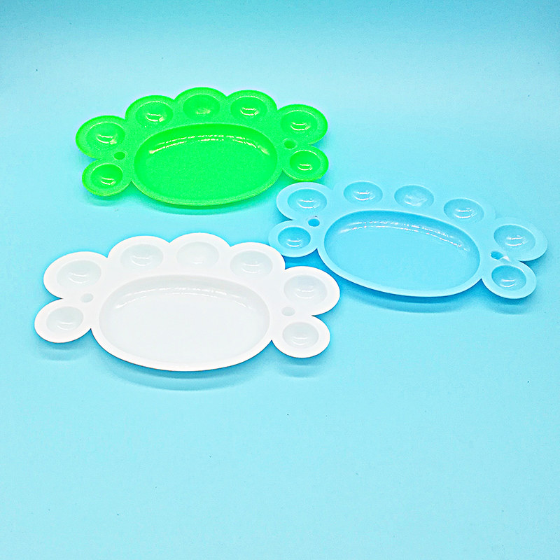 Watercolor plum color palette Gouache Chinese painting paint palette for children students with toddlers beginner painting palette