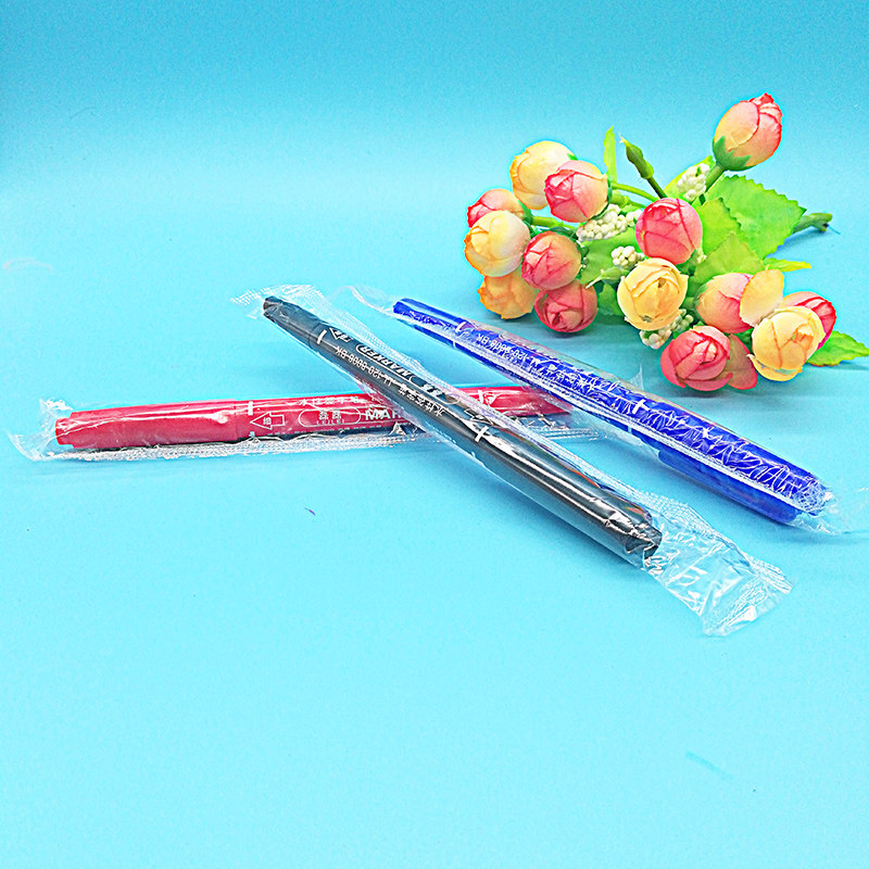 Children's drawing hook line stroke pen Neutral water-based signature pen Thickness double-headed marker pen Hand-drawn tool accessories