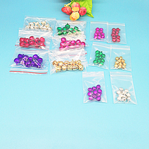8MM small bell-bell colored string bead hanging pendant DIY ornament accessories Sound clear crisp bracelet foot chain keyclasp pendant