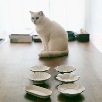 Glutinous rice porcelain) Guojingdezhen pure white dishes snacks sauces sauces sauces fruits saucers