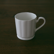 Glutinous rice porcelain) National white porcelain mug Cup Cup Cup classical temperament with a cup beautiful appearance