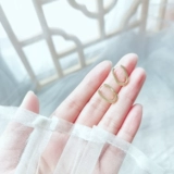 Брендовые серьги, 2021 года, серебро 999 пробы, популярно в интернете