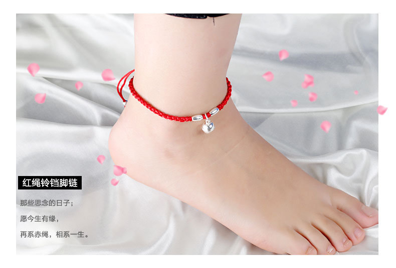 Chaine de cheville Femme      en Argenterie - Ref 3102875 Image 13