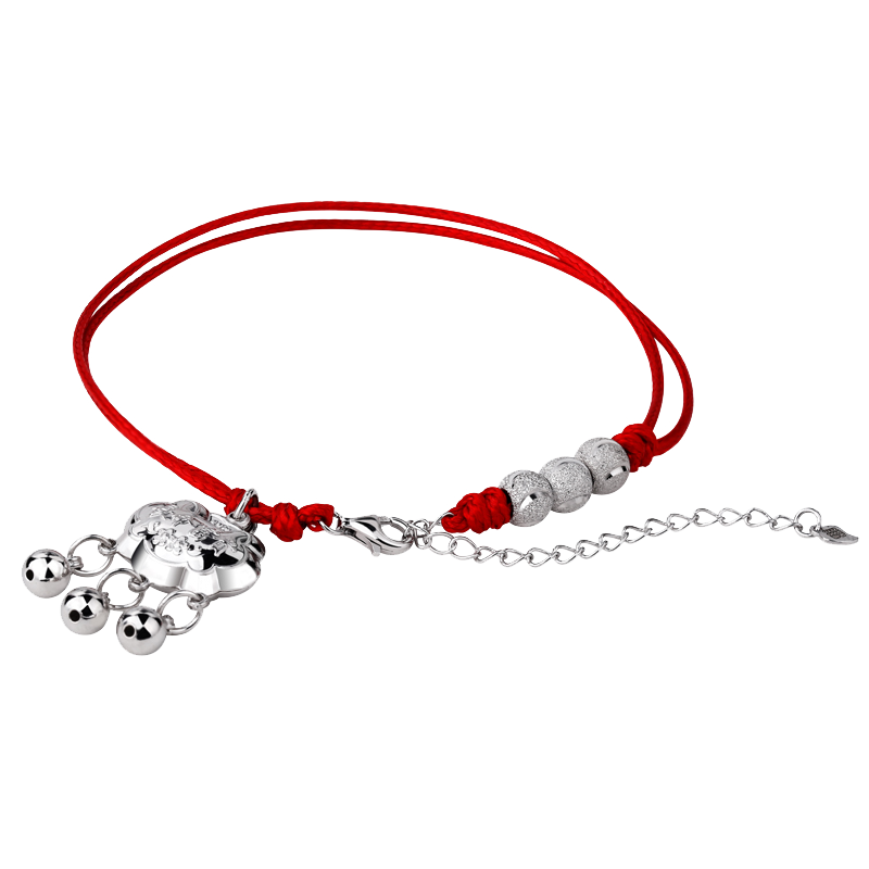 Chaine de cheville Femme      en Argenterie - Ref 3101466 Image 5