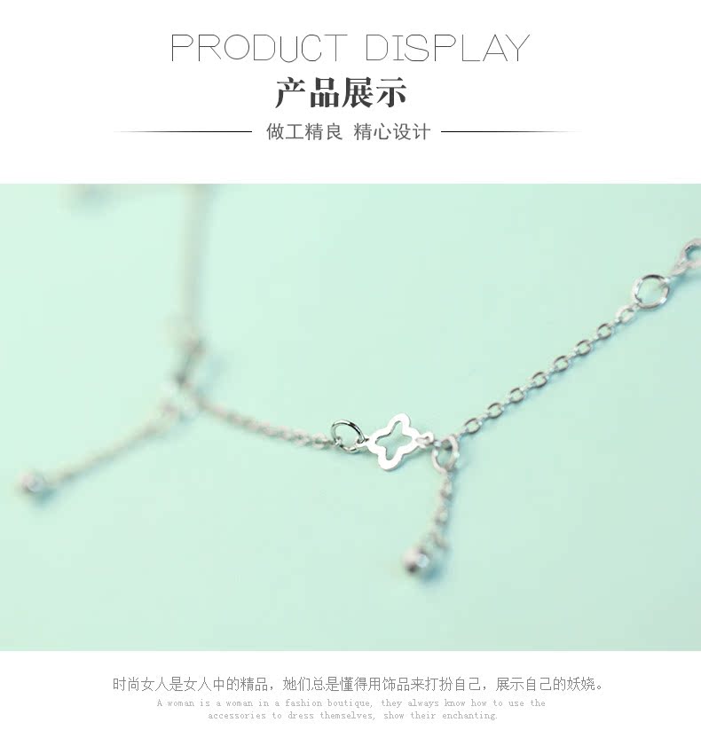 Chaine de cheville Femme      en Argenterie - Ref 3104536 Image 11