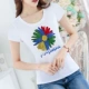 Áo thun trắng tay ngắn nữ mùa hè thời trang hoang dã đơn giản tuổi trung niên cỡ lớn áo sơ mi nữ áo thun đáy - Áo phông áo thun tay lỡ