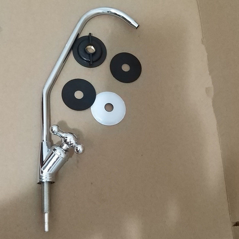 Luxury three-pronged gooseneck faucet water filter ultrafiltration filter water purifier special 2-point faucet accessories