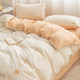High-end pure cotton four-piece set 2025 new student dormitory bed three-piece bedding quilt cover sheet 3