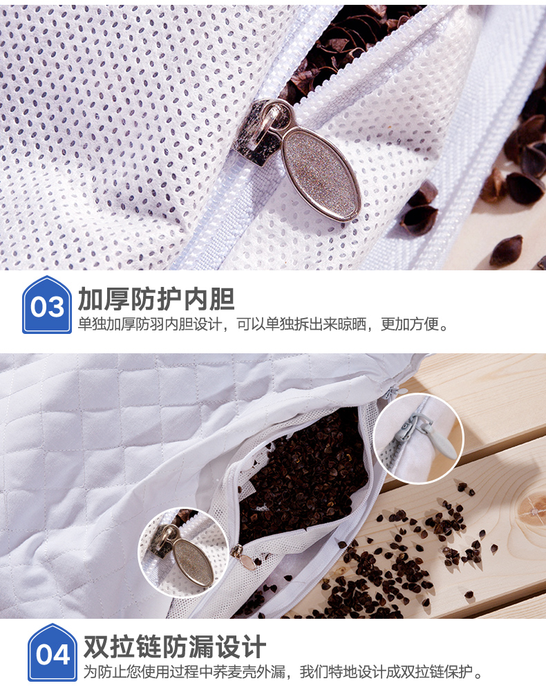 Gửi gối bông kiều mạch gối kiều mạch gối kiều mạch hulls toàn trẻ em người lớn đơn gối cổ tử cung bảo vệ cổ - Gối gối lock&lock