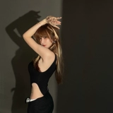 Ella Beauty Shop Street Hot Girl Тонкий комбинезон 2024, новая летняя одежда снаружи и внутри, камзол для женщин