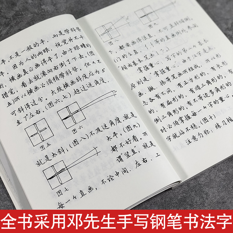 邓散木钢笔字写法 名家书画入门系列 简化汉字偏旁简繁对照写法楷书行书草书钢笔硬笔基本入门写法技法教程名家钢笔作品临摹字帖