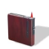 Hộp đựng thuốc lá tự động 20 que bật lửa chống áp suất với sạc USB nhẹ hơn thuốc lá điện tử bật lửa - Bật lửa bật lửa khò Bật lửa