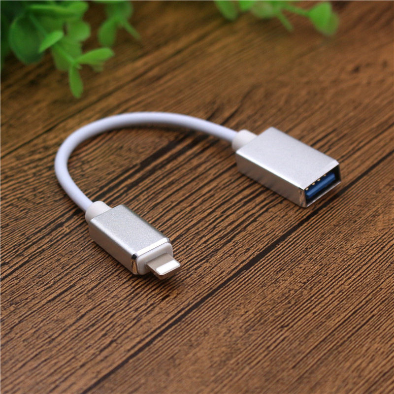 Apple OTG adapter iphone pad data line lightning to USB instrument Midi keyboard arranger-Taobao
