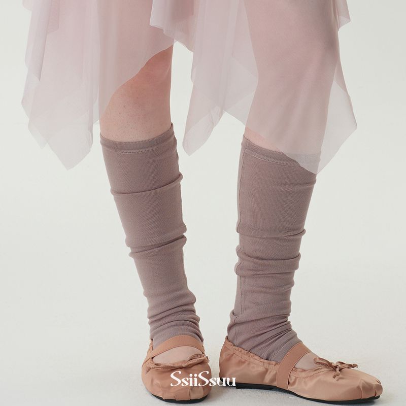 Ssiissuu Ballet Dance Lyocell Knitted Socks for Practice, Training, Yoga, and Everyday Wear 2801