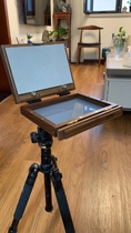 Wooden multifunctional portable hand-held oil painting box can carry 2 pieces of 12*18 oil painting board tripod handheld dual-use