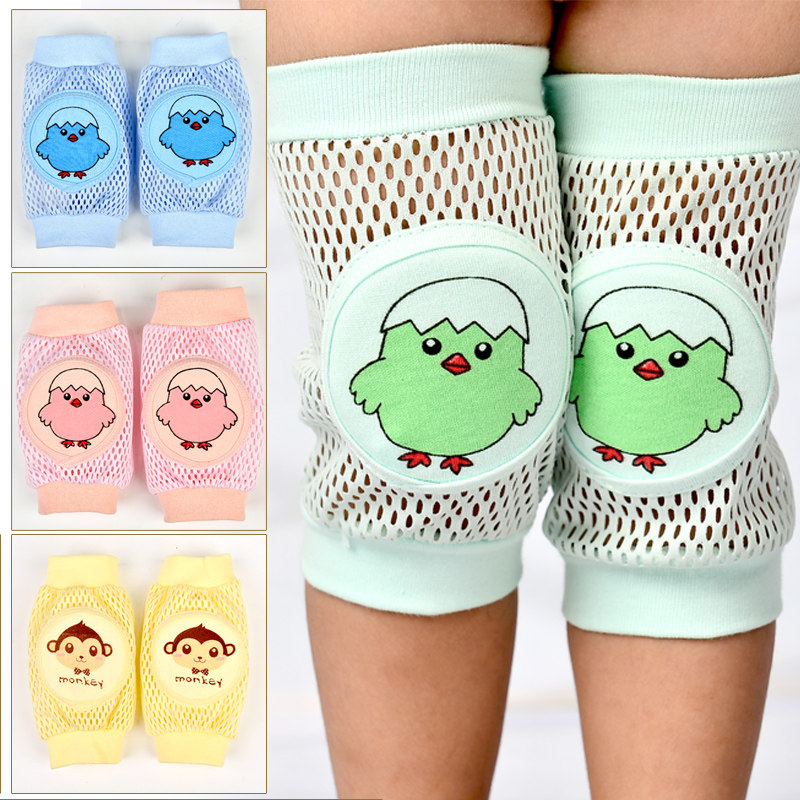 Children's knee pads fall baby summer toddler crawling artifact Baby leg socks Summer children's pad sports