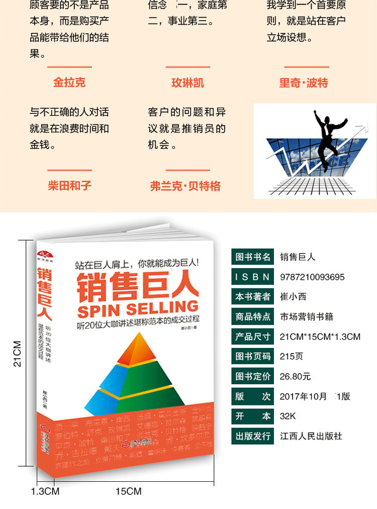 Hk 正版銷售巨人 聽位大咖講述堪稱范本的成交過程崔小西著 露天拍賣